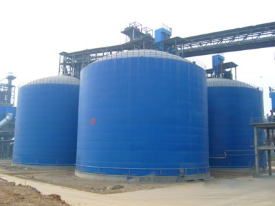 中江水泥钢板库改造