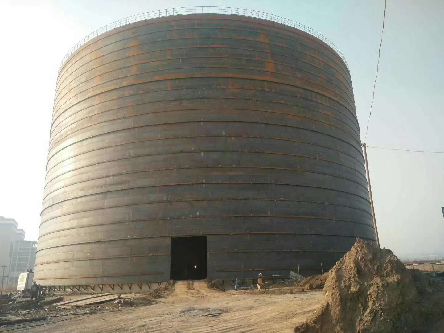 中江承建大型钢板库的好处及原理